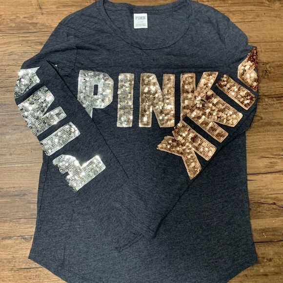 VS PINK OMBRÉ BLING OUTFIT SET M - Picture 6 of 11